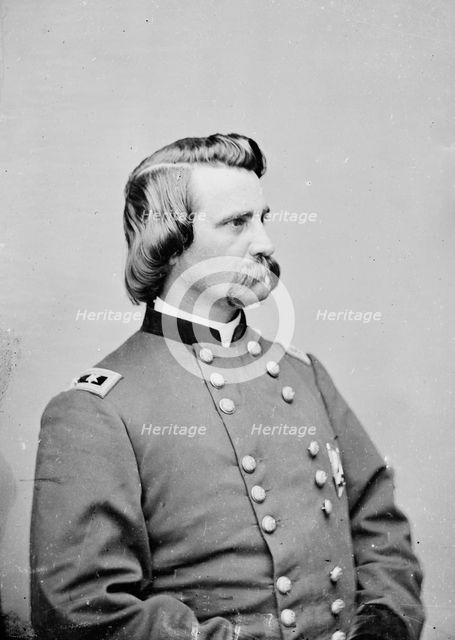 General John A. Logan, between 1855 and 1865. Creator: Unknown.
