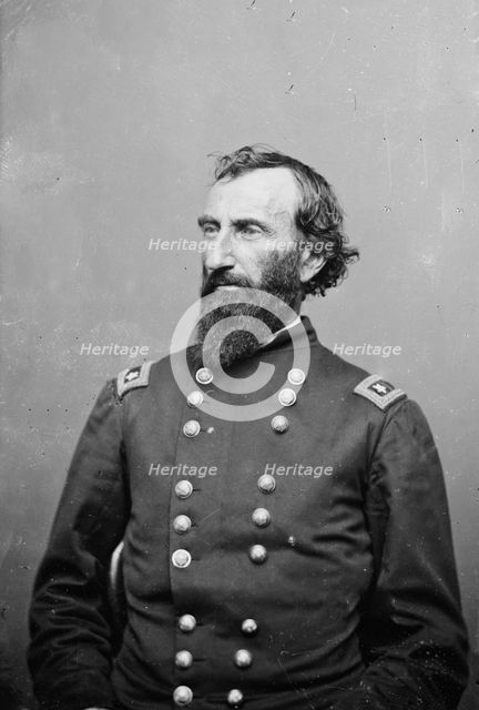 General John A. McClernand, US Army, between 1855 and 1865. Creator: Unknown.