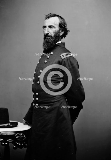 General John A. McClernand, between 1855 and 1865. Creator: Unknown.
