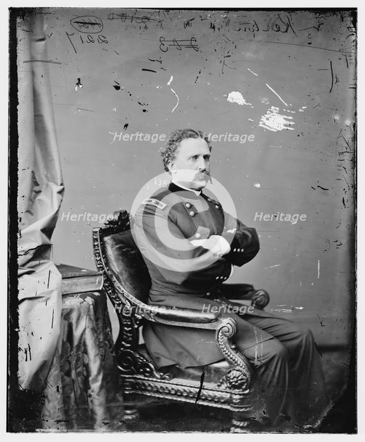 General John C. Kelton, US Army, between 1860 and 1875. Creator: Unknown.