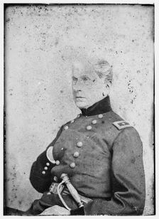 General John Ellis Wool, between 1855 and 1865. Creator: Unknown