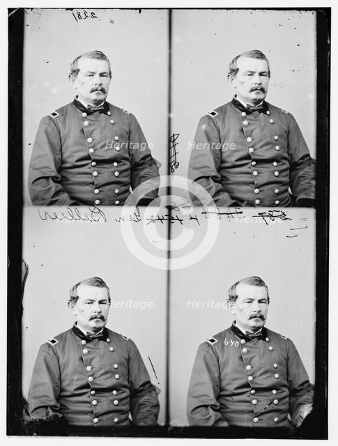 General John F. Ballier, US Army, between 1860 and 1875. Creator: Unknown.