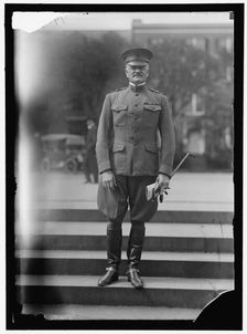 General John J. Pershing, between 1916 and 1918. Creator: Harris & Ewing