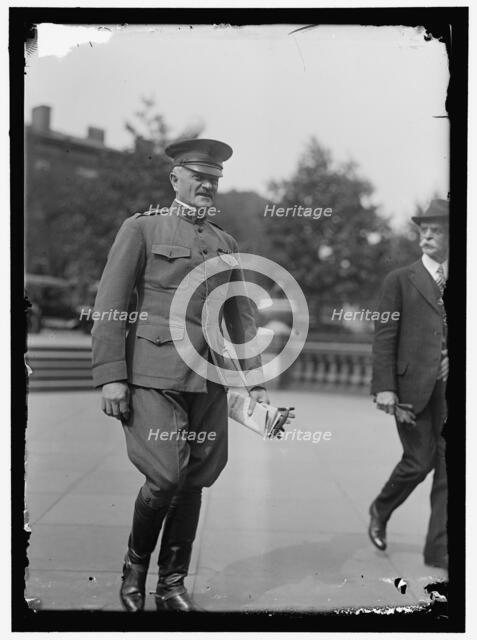 General John J. Pershing, between 1916 and 1918. Creator: Harris & Ewing.
