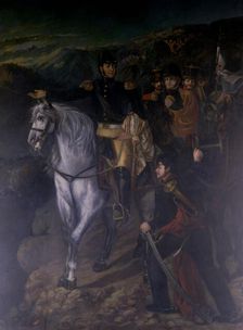 General José de San Martín after crossing the Andes