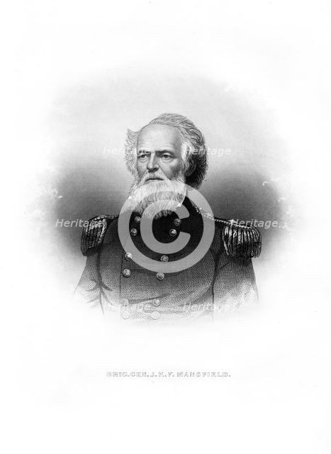 General Joseph King Fenno Mansfield, American soldier, (1872). Artist: Unknown