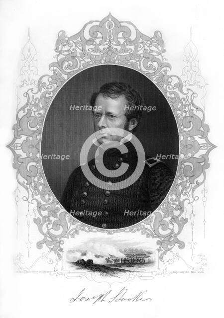 General Joseph Hooker, major-general in the Union Army, 1862-1867.Artist: Brady