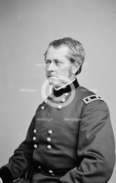 General Joseph Hooker, between 1855 and 1865. Creator: Unknown.