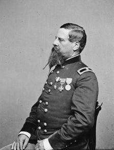 General Joseph Warren Revere, US Army, between 1855 and 1865. Creator: Unknown