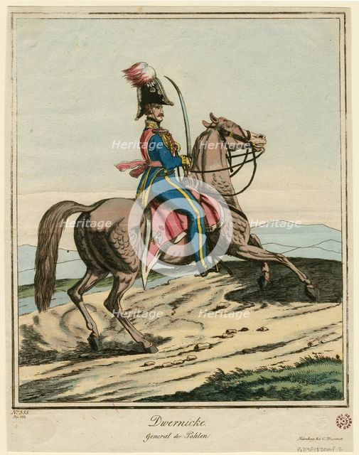 General Józef Dwernicki (1779-1857), 1831. Artist: Anonymous  