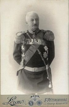 General Konstantin Pavlovich Prezhbyano (1840-1905), 1898. Creator: Photo studio Alfred Lorens, Petersburg