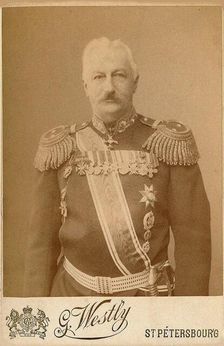 General Konstantin Pavlovich Prezhbyano (1840-1905). Creator: Photo studio E. Westly & Co