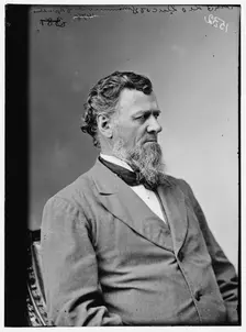 General La Duc, Commissioner of Agriculture, between 1870 and 1880. Creator: Unknown