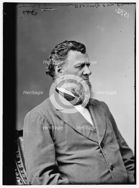 General La Duc, Commissioner of Agriculture, between 1870 and 1880. Creator: Unknown.