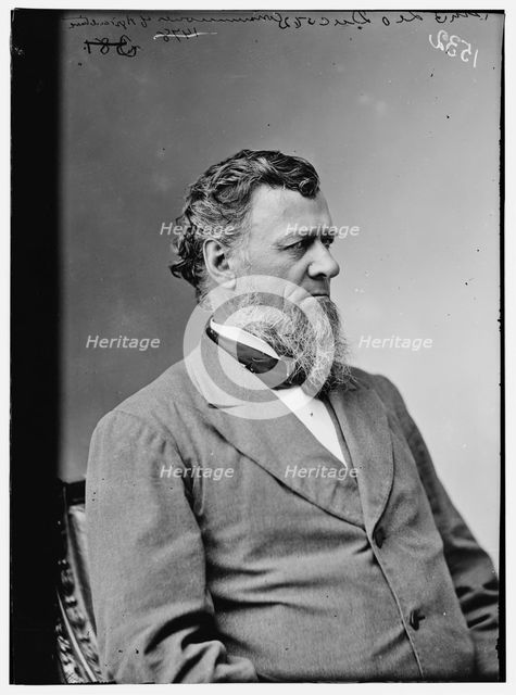 General La Duc, Commissioner of Agriculture, between 1870 and 1880. Creator: Unknown.