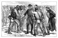 General Lee taking farewell of his soldiers, 1865 (late 19th century)