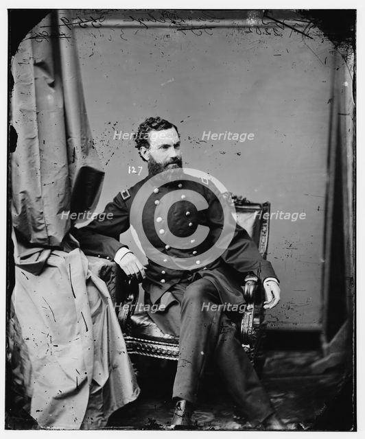 General Louis Henry Pelouze, US Army, between 1860 and 1875. Creator: Unknown.