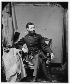 General Louis Henry Pelouze, US Army, between 1860 and 1875. Creator: Unknown