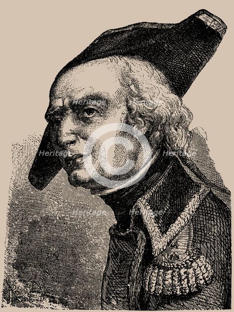 General Luc Dagobert de Fontenille (1736-1794), 1889.
