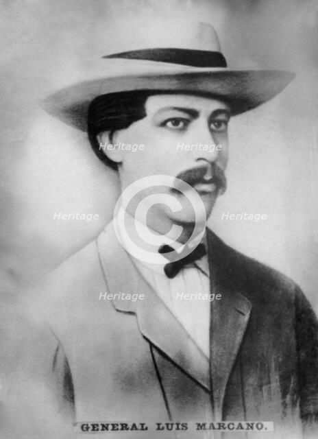 General Luis Marcano (1831-1870), Mayor General of the Cuban Liberation Army, c1910. Artist: Unknown