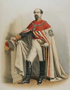 General Manuel Pavía y Lacy (1814-1896) wearing the Grand Cross of the Royal and Military..., 1865. Creator: Unknown