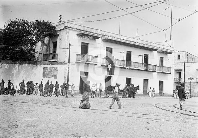 General Maas of Mexico - His Home in Vera Cruz [sic], 1915. Creator: Harris & Ewing.