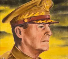 General MacArthur, c1943. Creators: William Timym, Central Office of Information