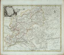 General Map of Kazan Governorate, 1779. Creator: Chernoi (Cherny), Fyodor Osipovich (1745-1790)