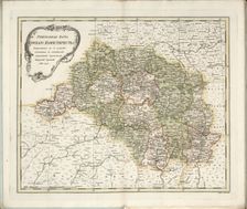 General Map of Kursk Governorate, 1788. Creator: Chernoi (Cherny), Fyodor Osipovich (1745-1790)