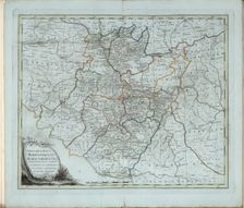 General Map of Nizhny Novgorod Governorate, 1788. Creator: Chernoi (Cherny), Fyodor Osipovich (1745-1790)