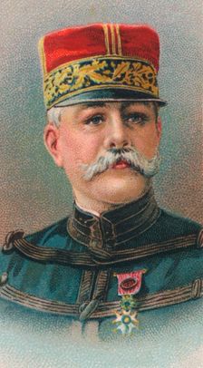 General Maurice Sarrail (1856-1929), Allied commander in Greece during World War I, 1917