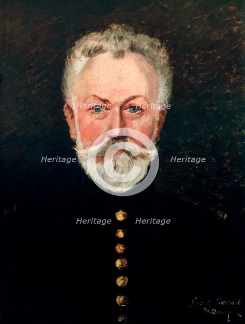 General Maurice Sarrail, Allied commander in Greece during World War I, (1926). Artist: Unknown