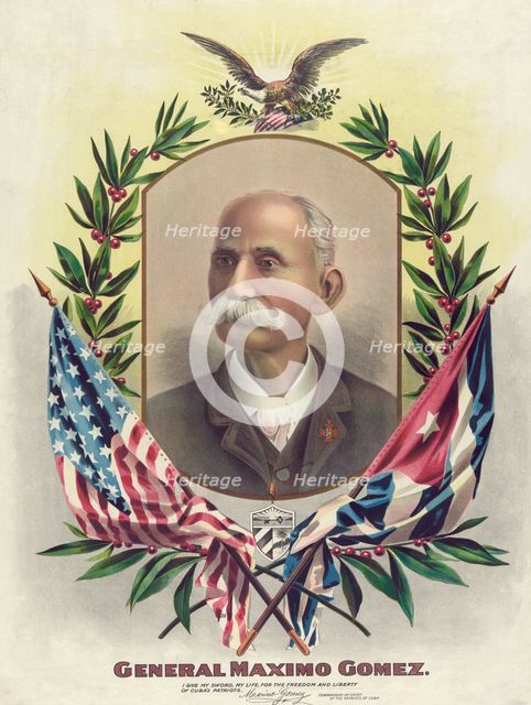 General Maximo Gomez, 19th century.