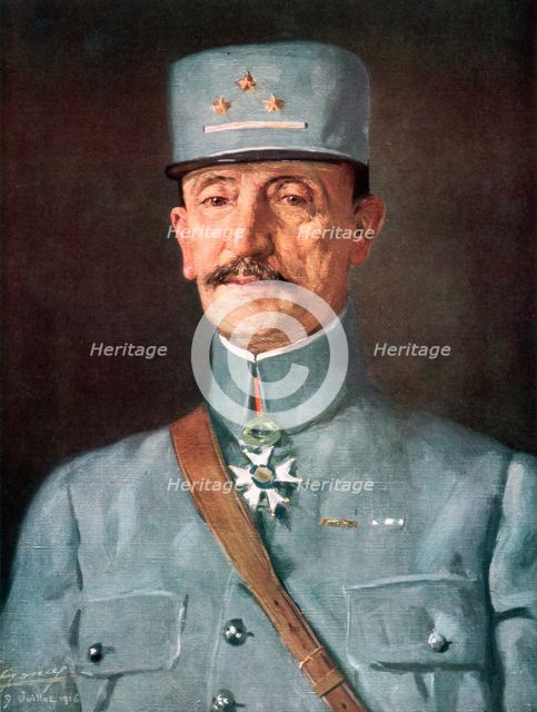 General Mazel, French army officer during World War I, (1916), 1926. Creator: Juilliet.