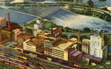 General Mills flour mill, Minneapolis, Minnesota, USA, 1948
