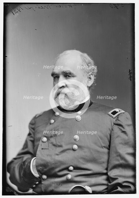 General Montgomery C. Meigs, US Army, between 1870 and 1880. Creator: Unknown.