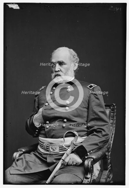 General Montgomery C. Meigs, US Army, between 1870 and 1880. Creator: Unknown.