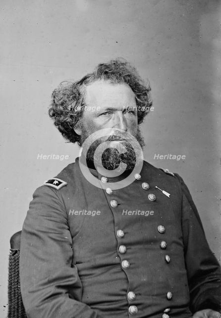 General Mortimer Dormer Leggett, between 1855 and 1865. Creator: Unknown.