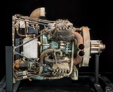 General Motors X-250, Radial 4 (8) Engine, ca. 1940. Creator: General Motors