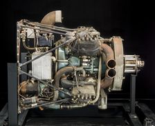 General Motors X-250, Radial 4 (8) Engine, ca. 1940. Creator: General Motors