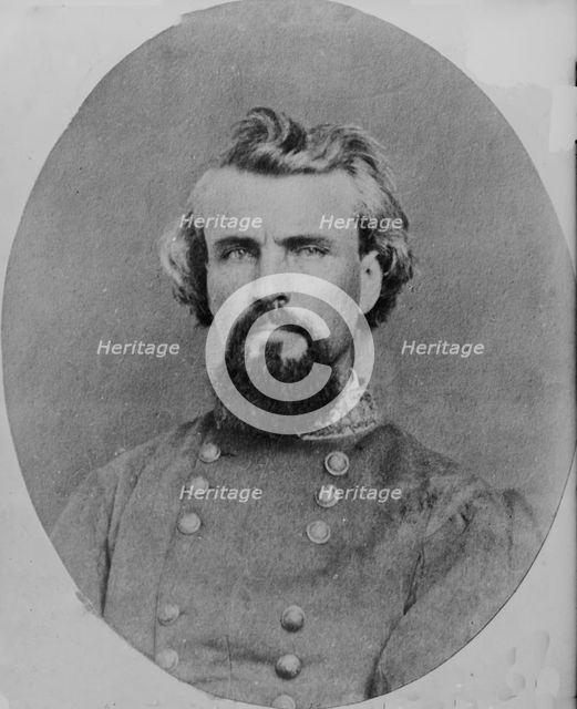 General Nathan Bedford Forrest, between 1880 and 1920. Creator: Unknown.