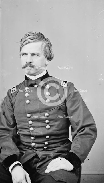 General Nathaniel Prentice Banks, between 1855 and 1865. Creator: Unknown.
