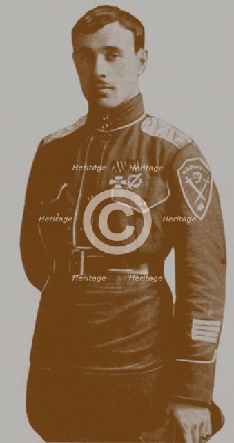 General Nikolai Ivanovich Skoblin (1893-1937), 1918.