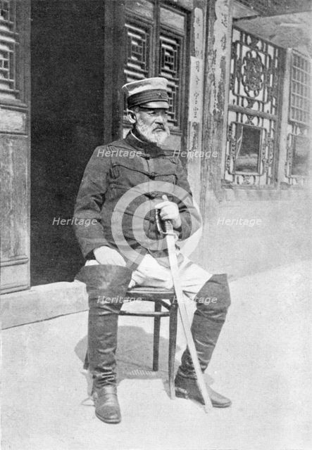 General Nogi, Japanese commander, Russo-Japanese War, 1904-5. Artist: Unknown