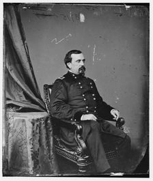 General O.E. Babcock, US Army, between 1860 and 1875. Creator: Unknown