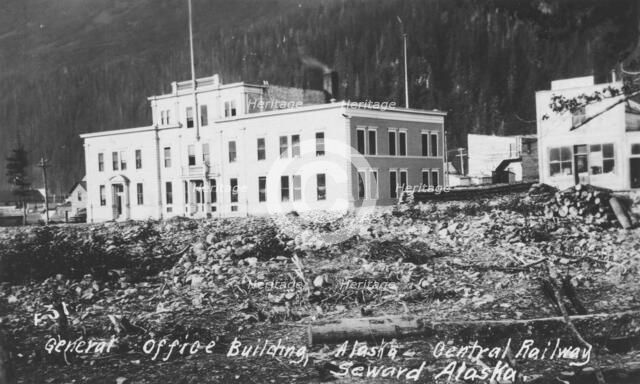 General Office Building of Central Railway, between c1900 and c1930. Creator: Unknown.