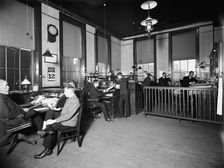 General office, Leland & Faulconer Manufacturing Co., Detroit, Mich., 1903 Nov. Creator: Unknown