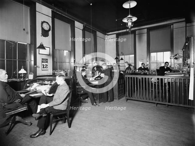 General office, Leland & Faulconer Manufacturing Co., Detroit, Mich., 1903 Nov. Creator: Unknown.