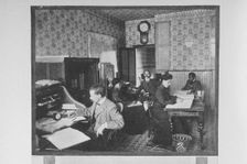 General office Virginia Beneficial and Insurance Co., Norfolk, Va., 1907. Creator: Unknown