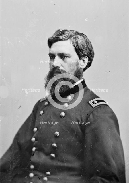 General Oliver Otis Howard, between 1855 and 1865. Creator: Unknown.